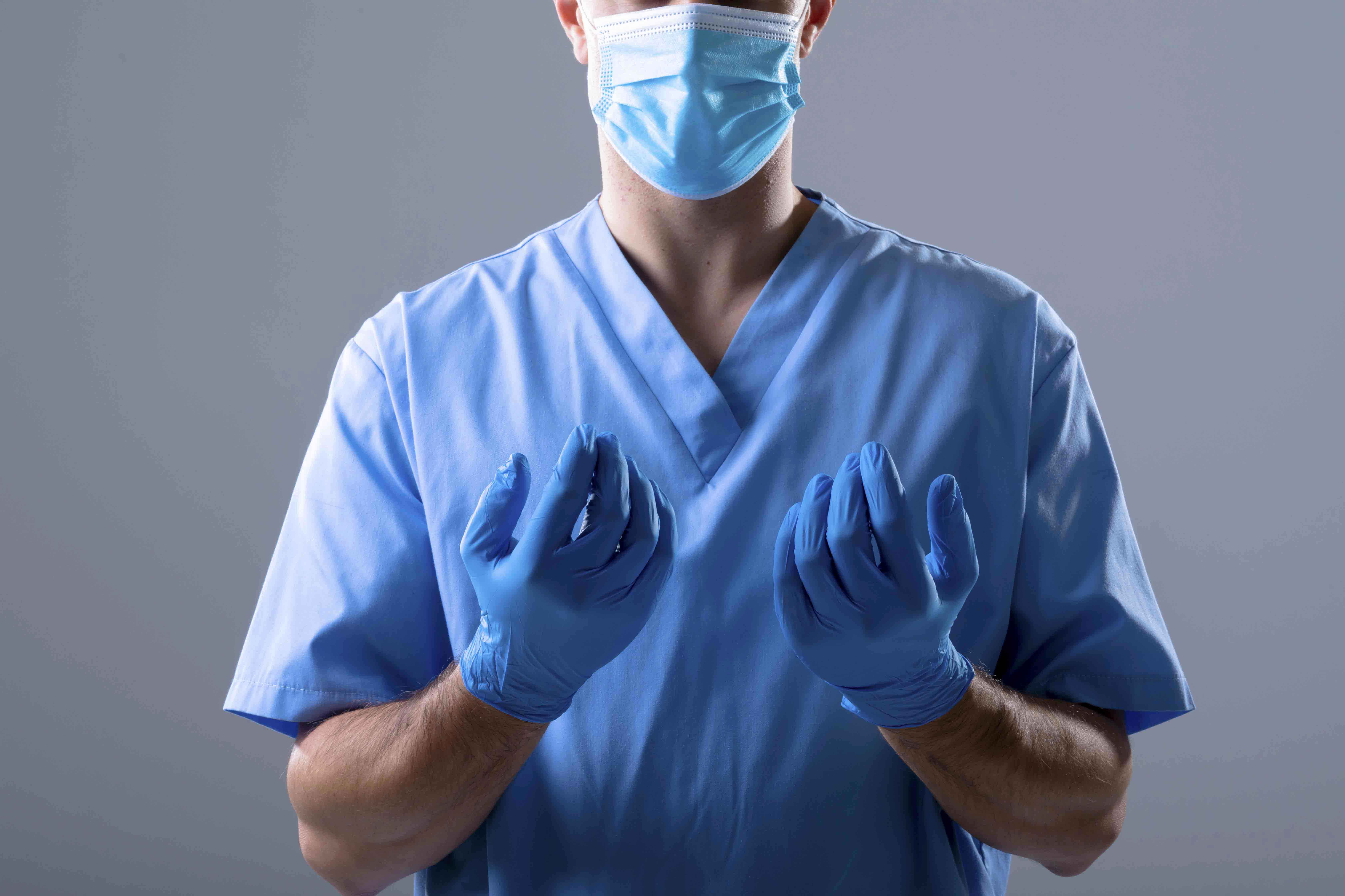 Medical gloves and supply packaging