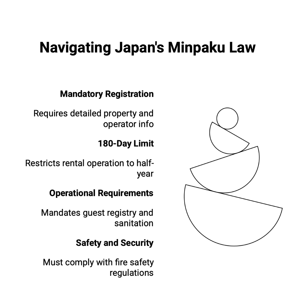 Japan Minpaku New Law Framework Minpaku New Law Framework - Regulatory structure and requirements