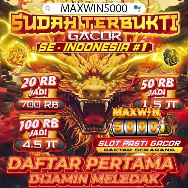 MAXWIN5000 - Tebak Berhadiah Dari Mahjong Ways Tanpa Di Undi Free Chip 100% 2025