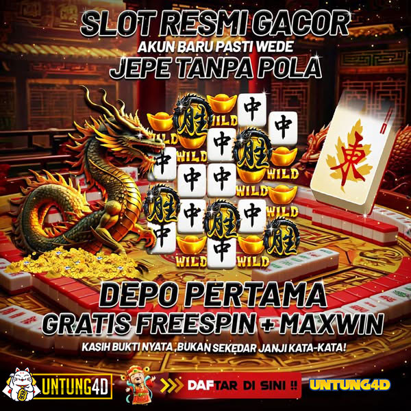 UNTUNG4D - Penuhi Kebutuhan Rumah Tangga Dengan Bermain Slot Online 2025