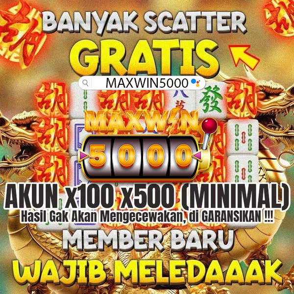 MAXWIN5000 - Promo Menarik Paling Ekslusif Bonus Cashback 100% 2025