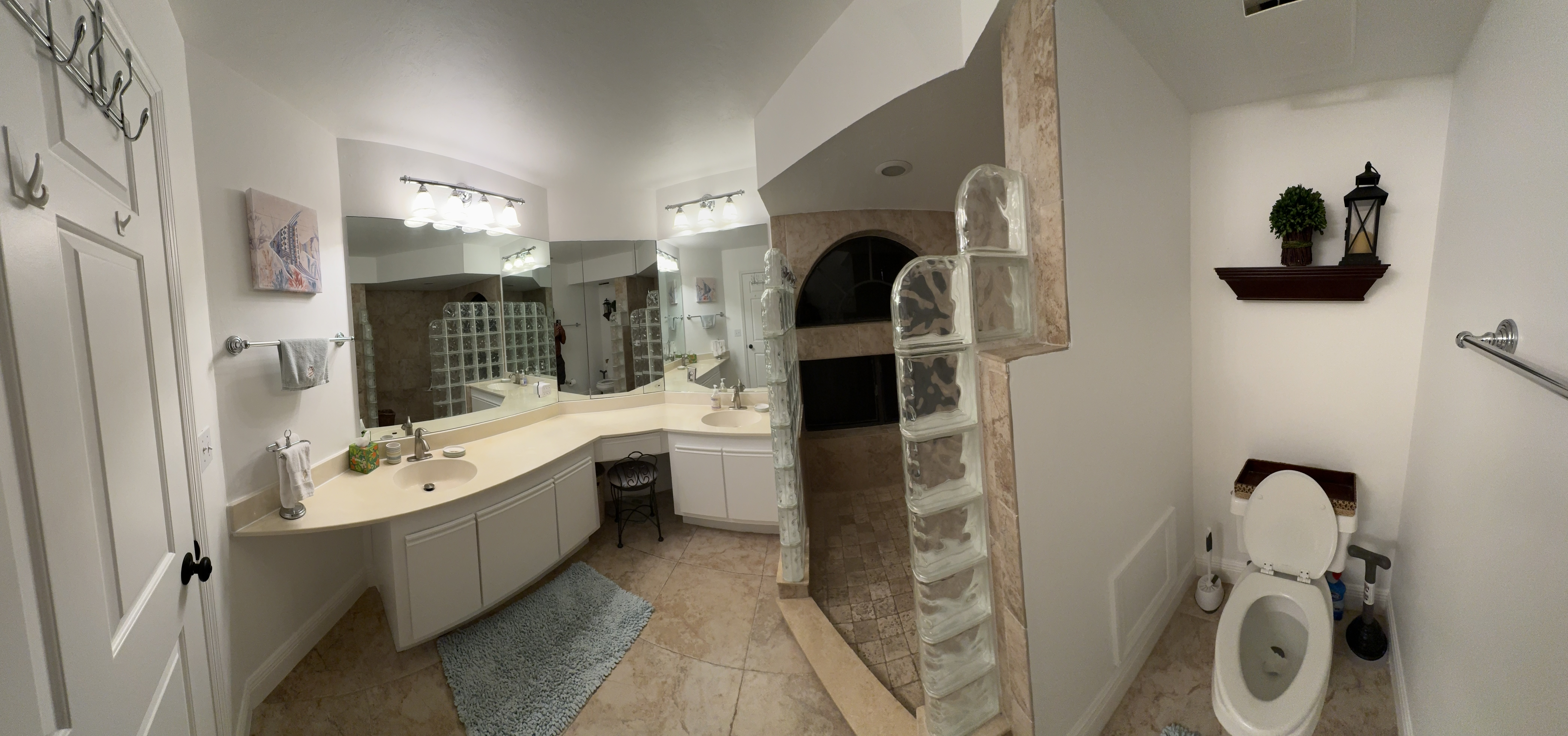 Master bathroom