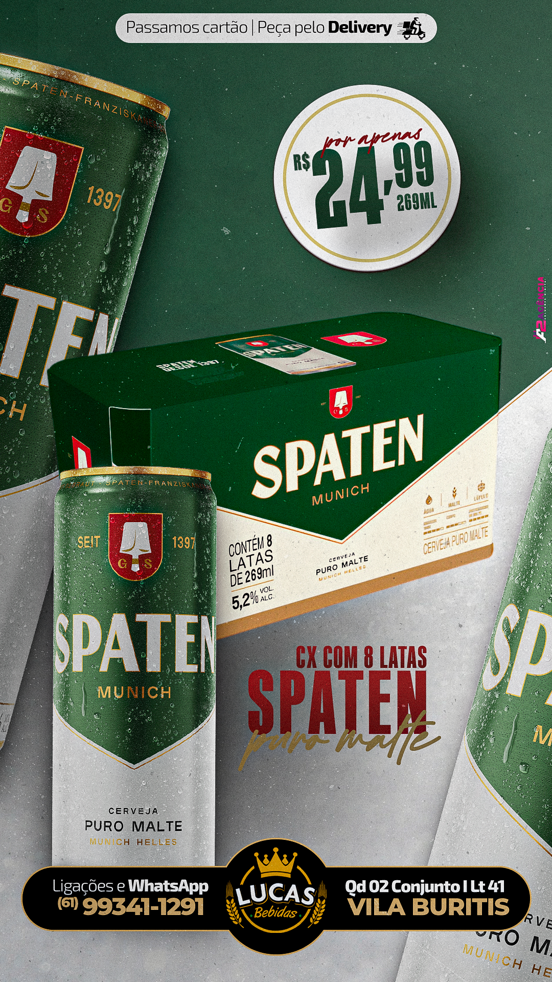 Caixa de Spaten: Puro Malte com Preço Especial!