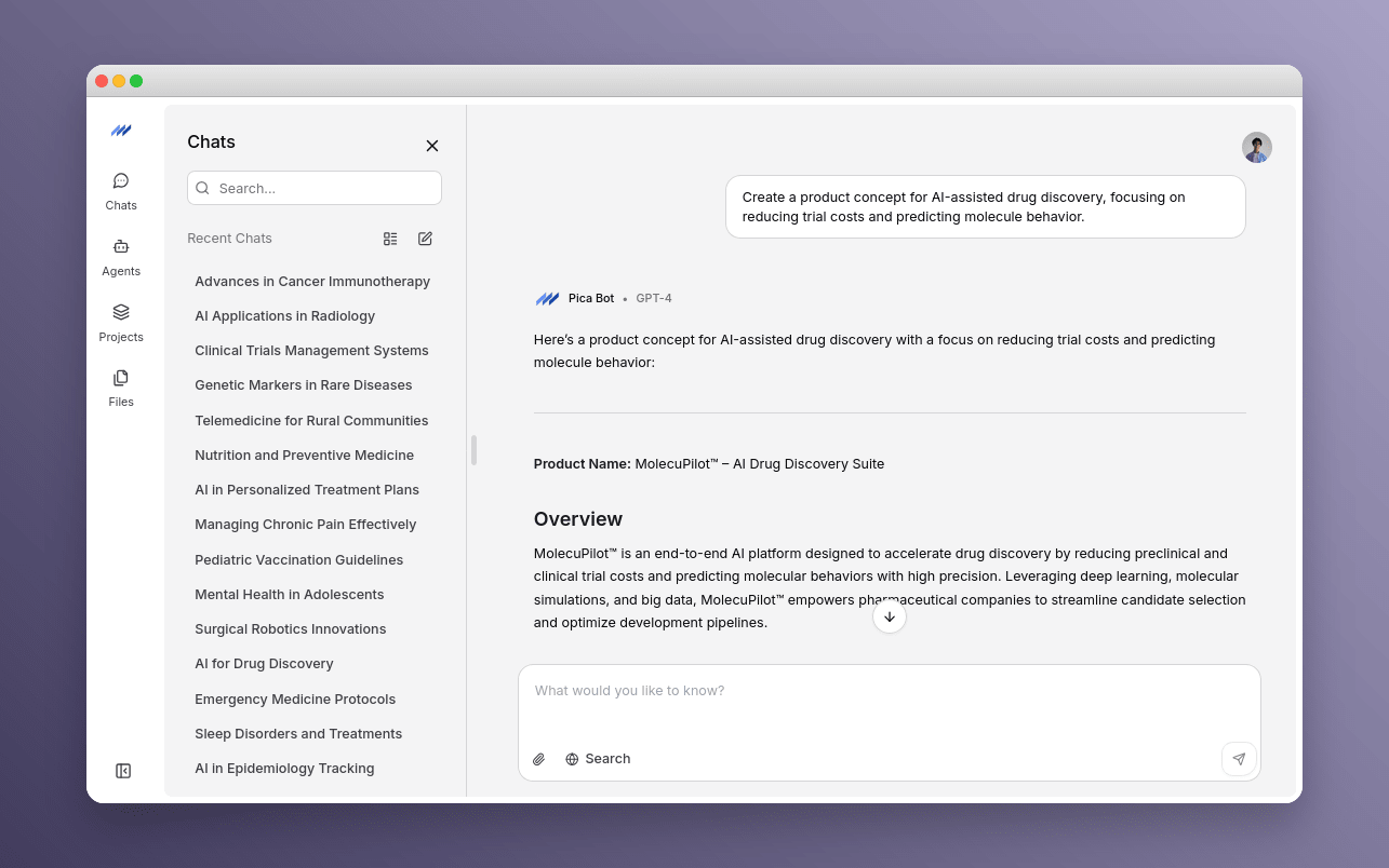 Pica AI Assistant