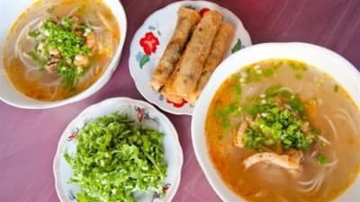 Độc đáo cháo canh Quảng Bình