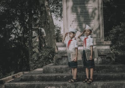 Đánh thức ký ức tuổi thơ qua bộ ảnh ‘Đường đến trường’