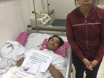 Điều kì diệu của cuộc sống – Trao nộp viện phí cho anh Công Dụng