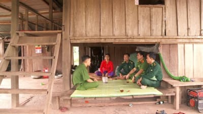 “Rèn cán, luyện quân” qua các buổi sinh hoạt chính trị trong ca trực