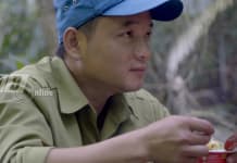  Anh Hà Đình Phương, Đội phó Đội quản lý bảo vệ rừng Cầu Khỉ.