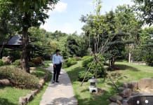 Sơn thủy hữu tình của các Onsen ở Khu du lịch nghỉ dưỡng và phục hồi chức năng suối nước nóng Bang.