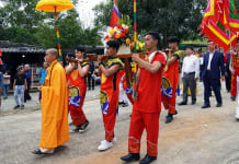 Lễ rước nước tại chùa Thần Đinh xuân Giáp Thìn 2024.