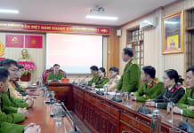 Công an huyện Bố Trạch triển khai nhiệm vụ tấn công, trấn áp tội phạm