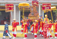 Lễ hội cầu ngư xã Cảnh Dương (Quảng Trạch).      Ảnh: Nguyễn Hải