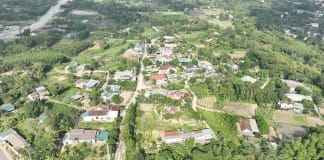Một góc TK Đồng Tân, thị trấn Đồng Lê.