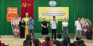 Các học viên tham gia lớp tập huấn.