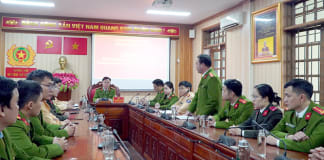 Công an huyện Bố Trạch triển khai nhiệm vụ tấn công, trấn áp tội phạm