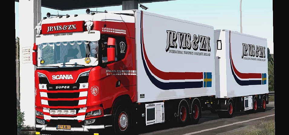 МОД Scania S520 JP.Vis