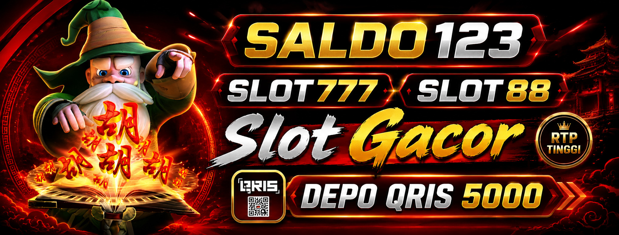 SALDO123 | SLOT777 | SLOT88 | Situs Slot Gacor Hari Ini Depo Qris 5000