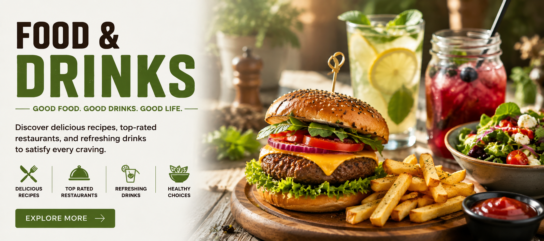 Healthy Food & Drinks to Boost Your Energy Every Day