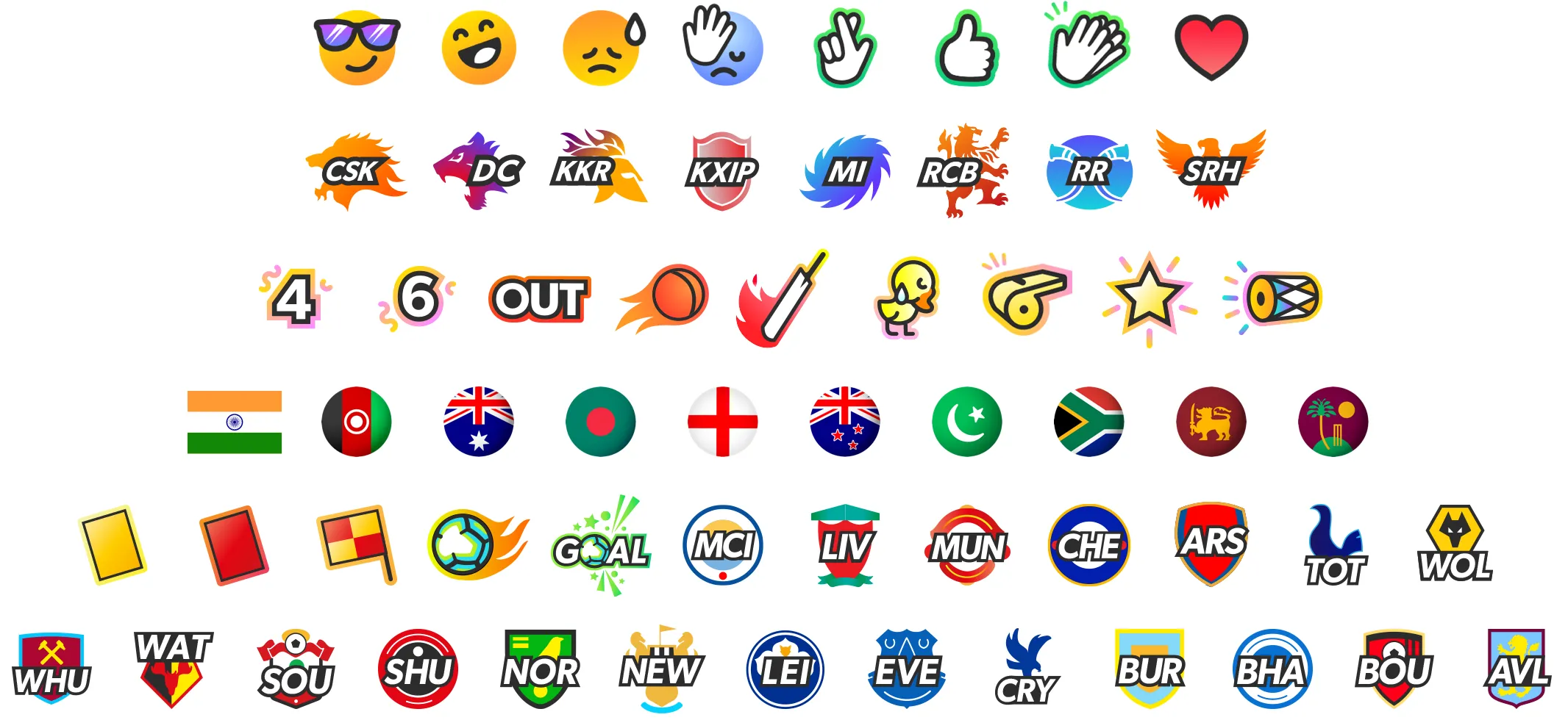 Sports Emojis
