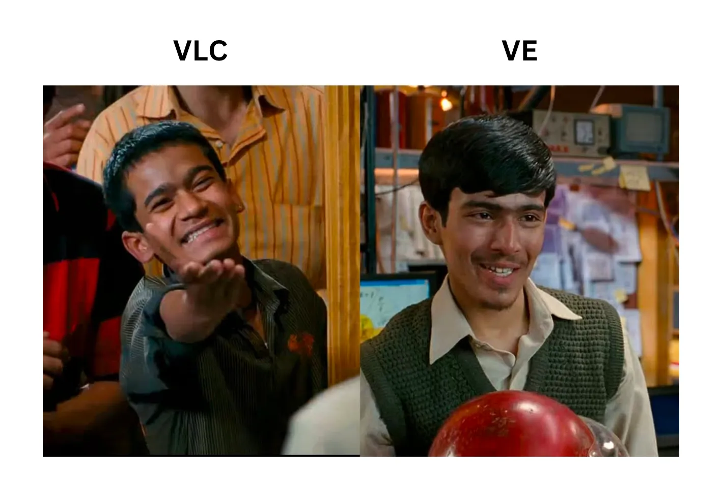 VLC to VLE