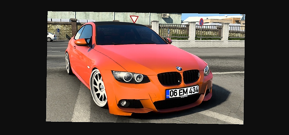 МОД BMW 3 Series E92 M-Tech v2.2 ДЛЯ EURO TRUCK SIMULATOR 2