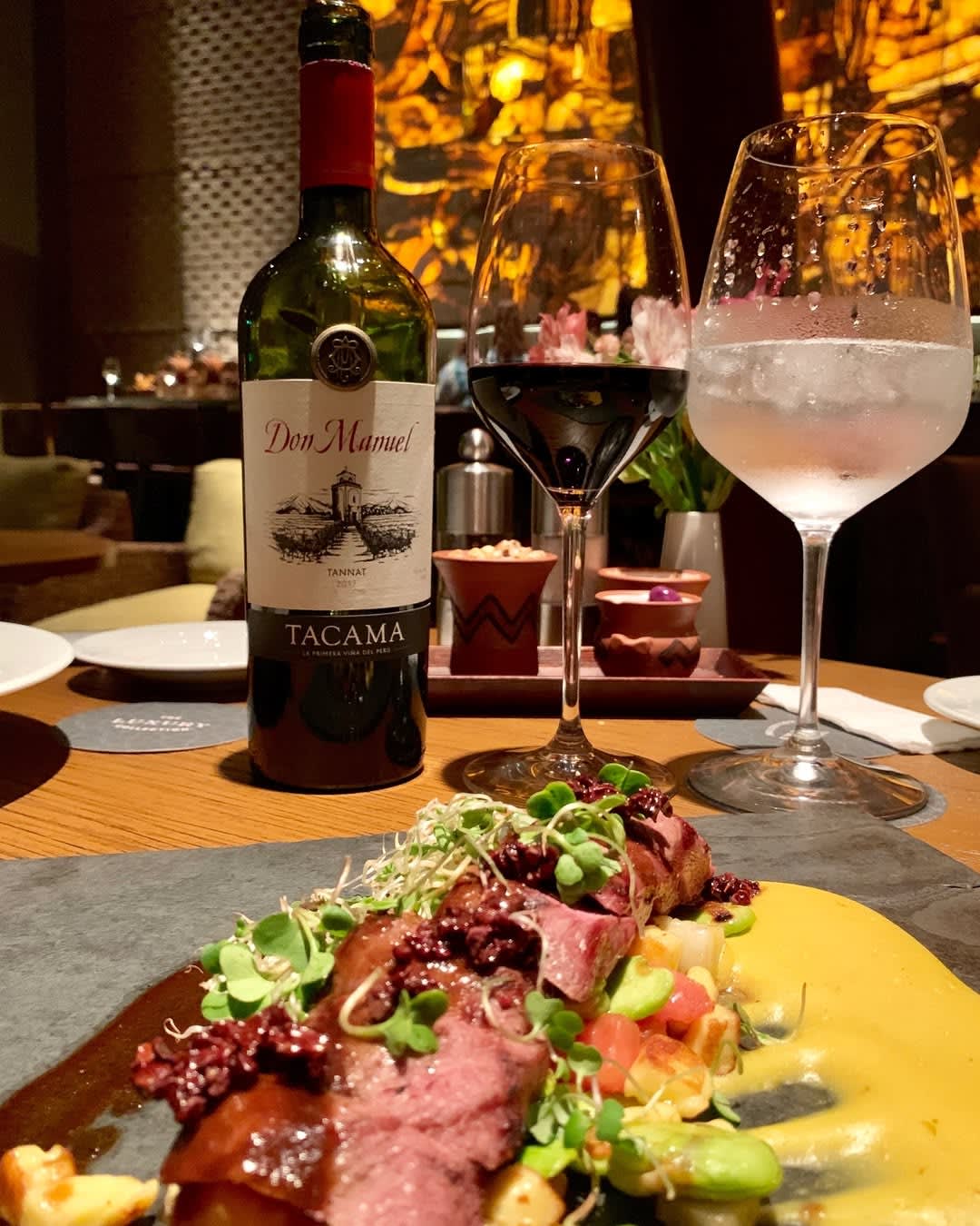Una cena en Peru
