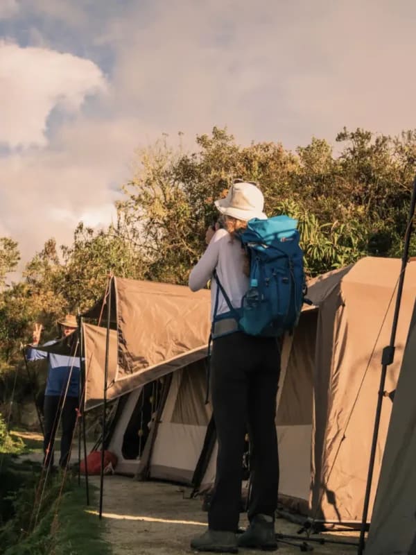 Dead Woman's Pass and Therapeutic Massage at Camp
