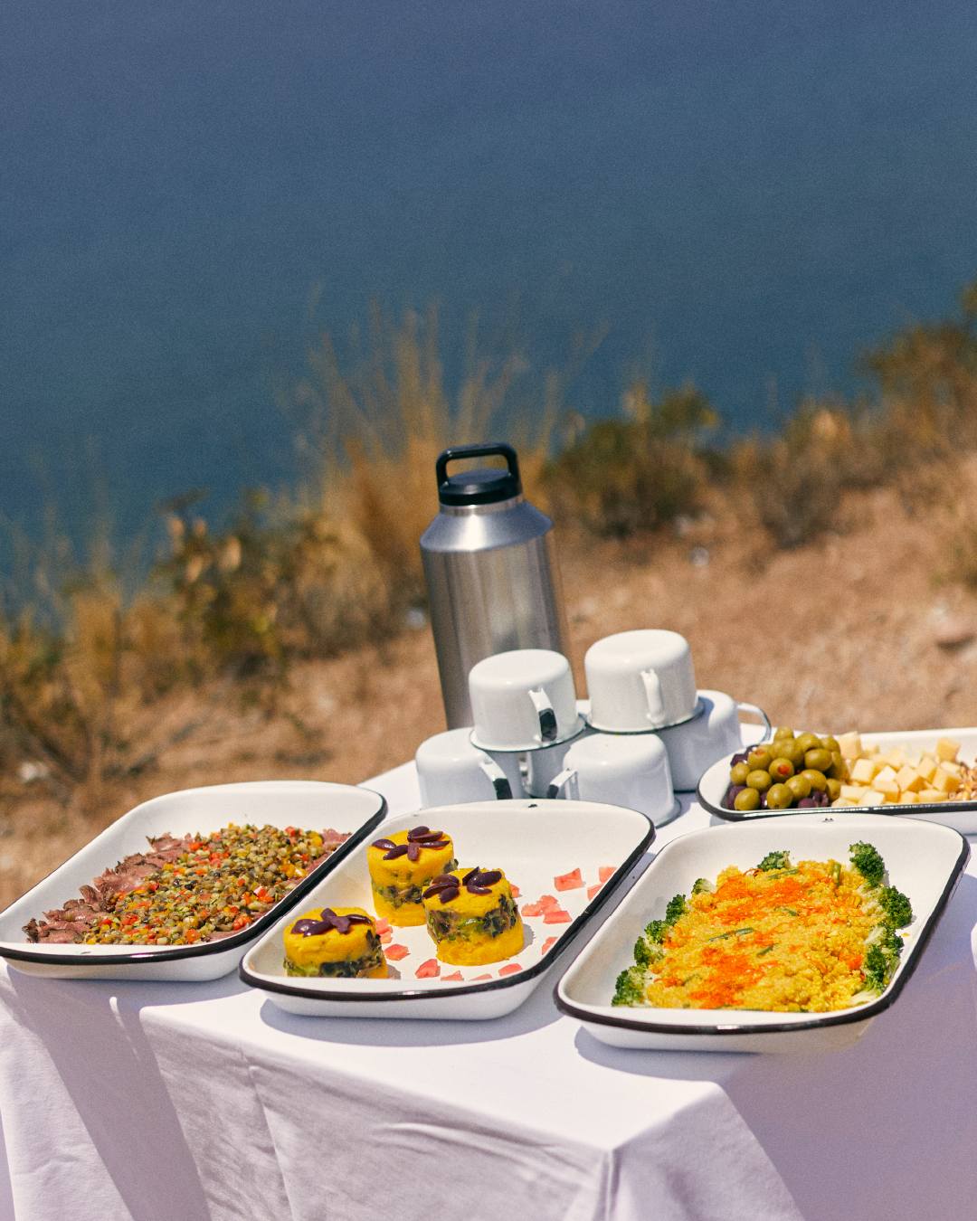 Private Lunch on a Remote Island