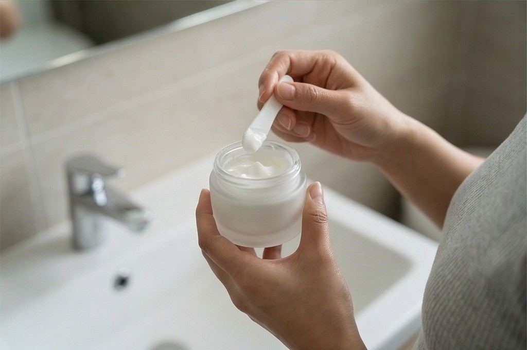 산뜻하고 부드러운 크림 제형