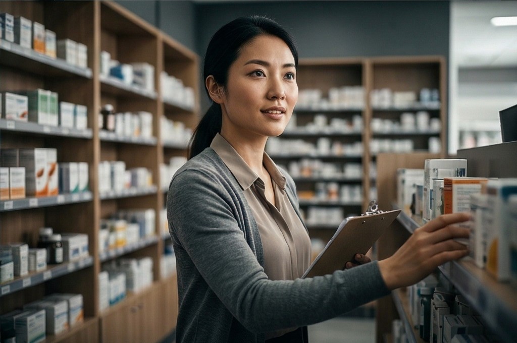 약사의 전문적인 재고 관리