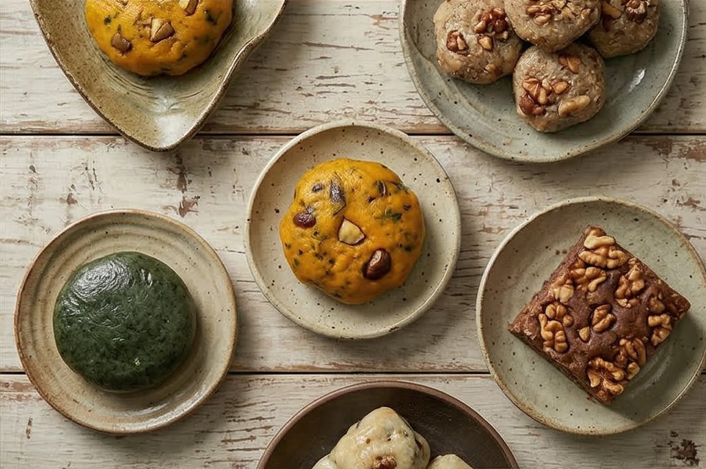 다채로운 모시떡 선물 세트