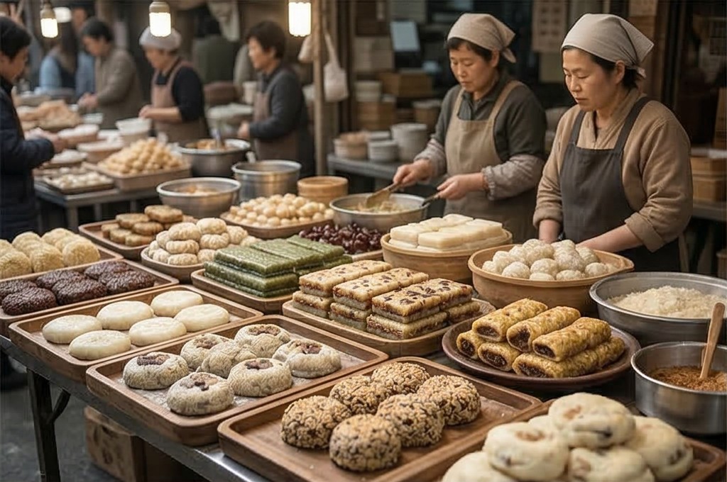 정성으로 빚어내는 송선담떡집의 떡들
