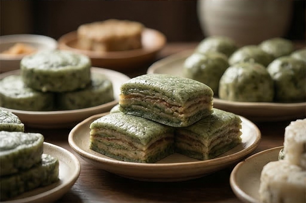 모시와 쑥의 깊은 풍미, 모시쑥갠떡