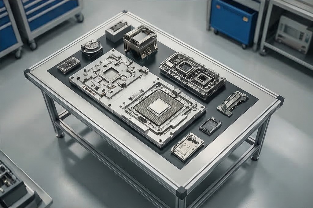 PKG 그라인더 가공 반도체 부품