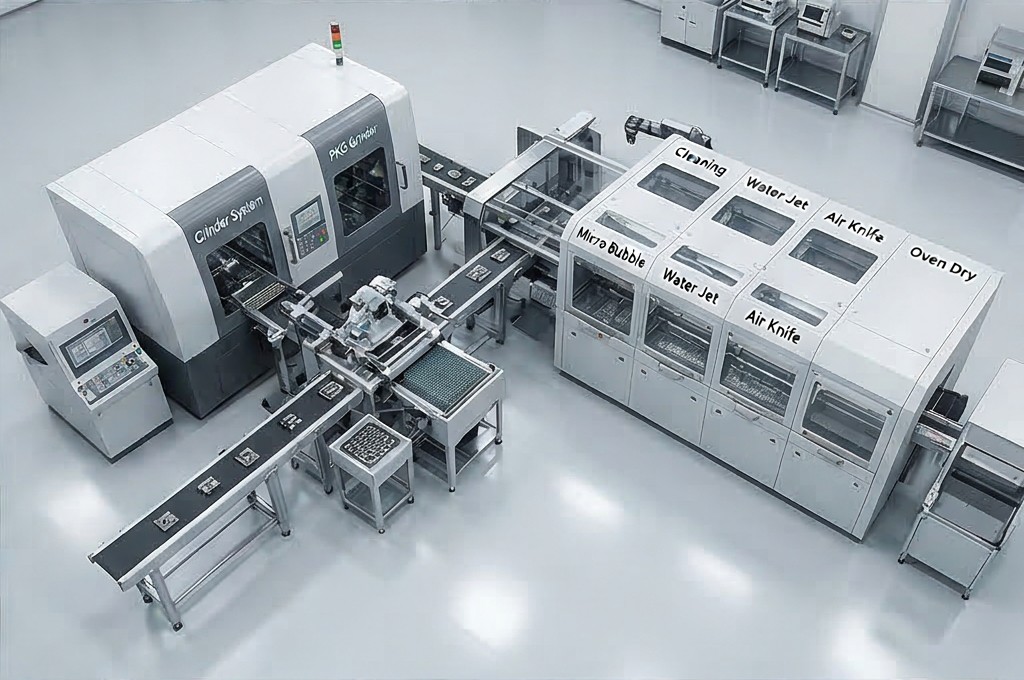 통합 자동화 공정 라인