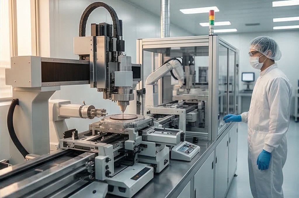 청정실 초정밀 연삭 장비 모니터링