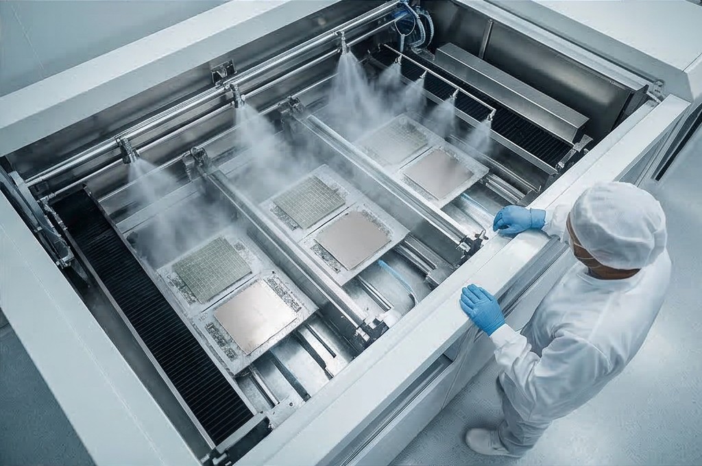 Cleaner Machine Multi-Stage Cleaning