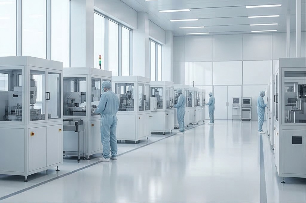 클린룸 생산 환경