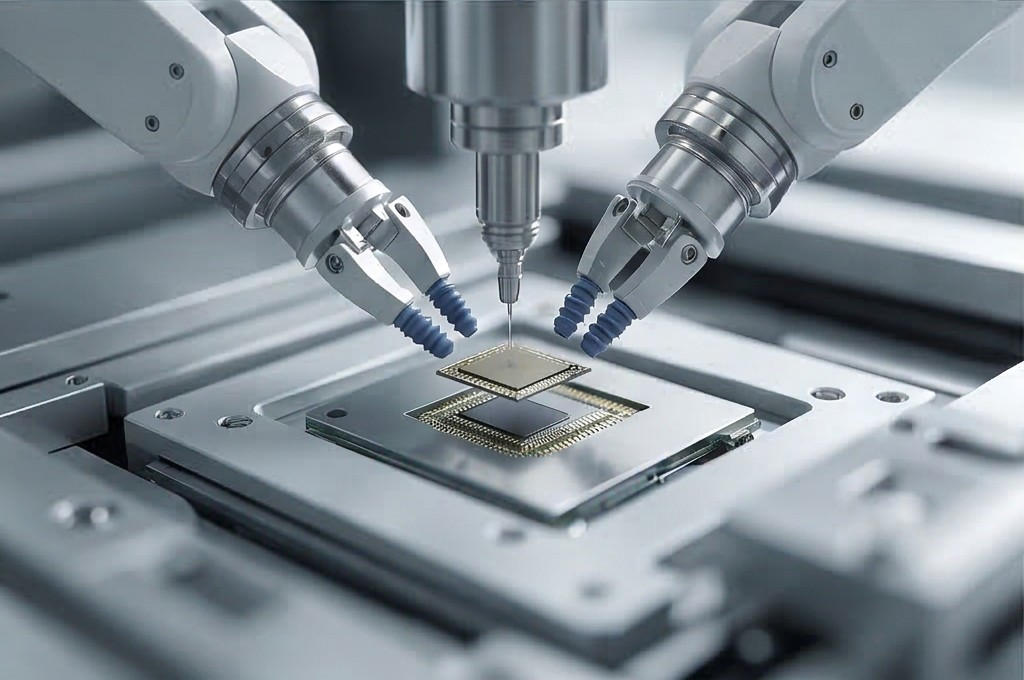 정밀 로봇 암 자동화