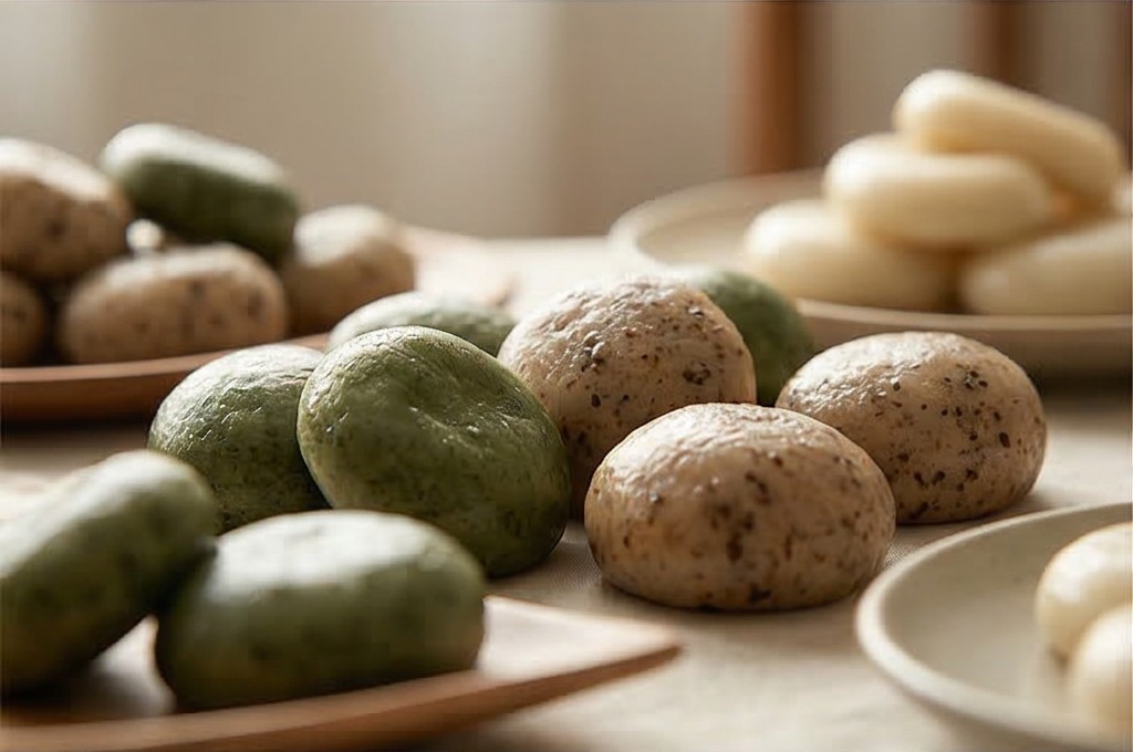 은은한 단맛의 자연 떡