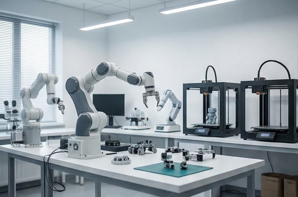 로봇 자동화 공정 실험실