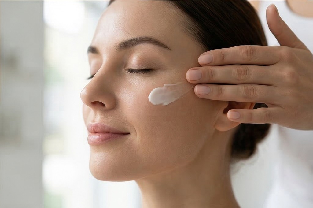 얼굴에 차오르는 광채