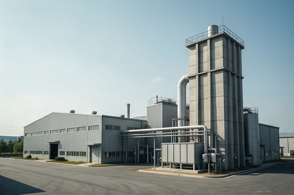 통합 탈취 시스템 공장 전경