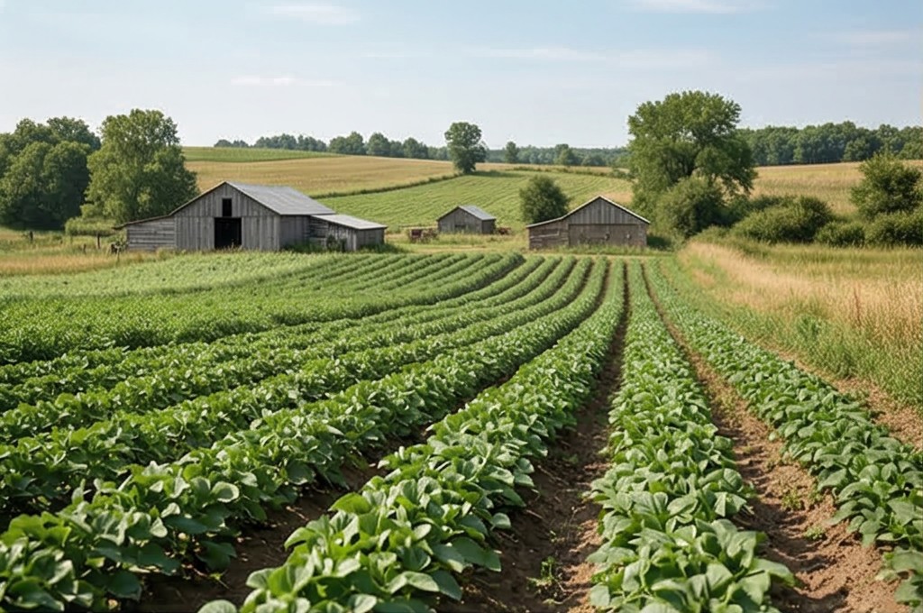 평화롭고 정갈한 별꽃농장 전경