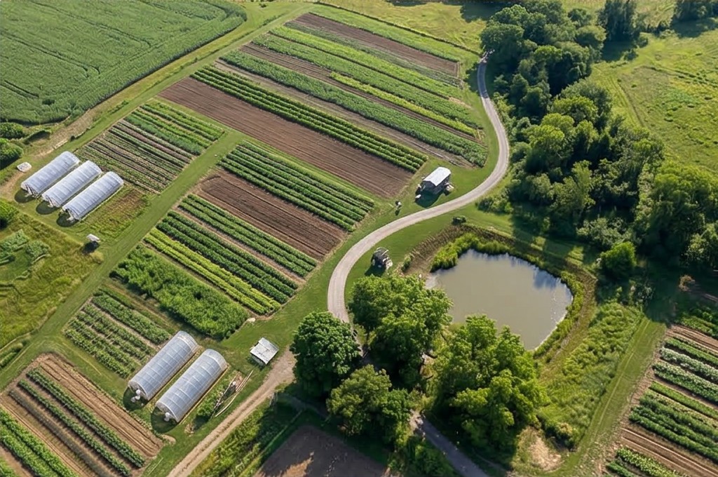 청정 서천 별꽃농장 전경
