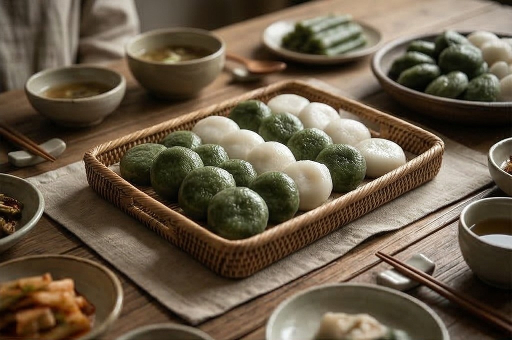 자연의 정성 담은 모시떡