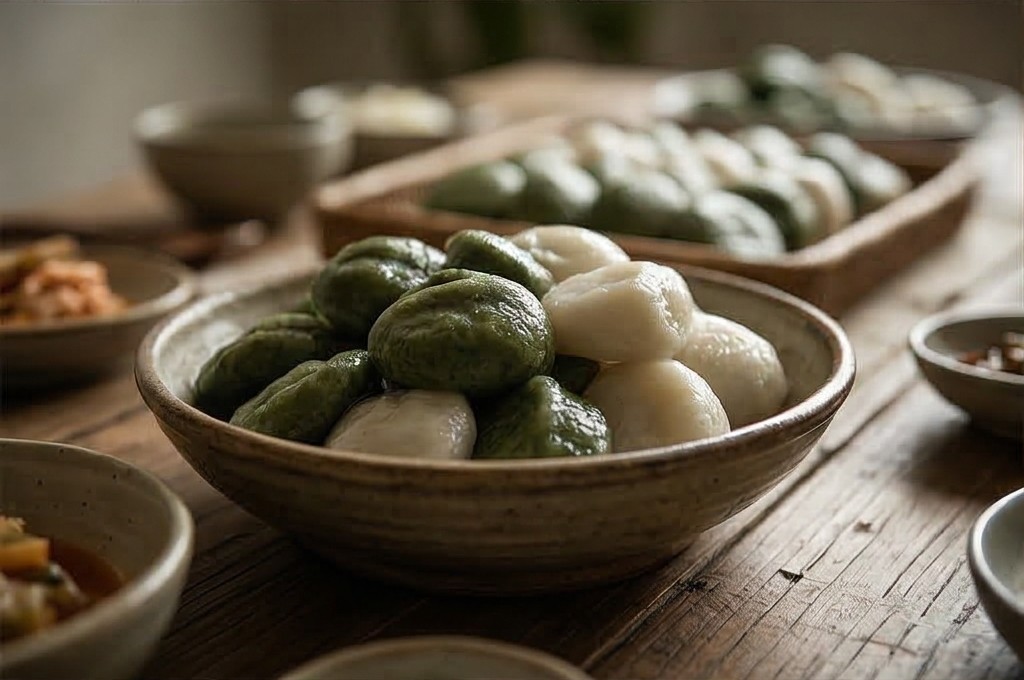 본연의 맛을 살린 모시송편