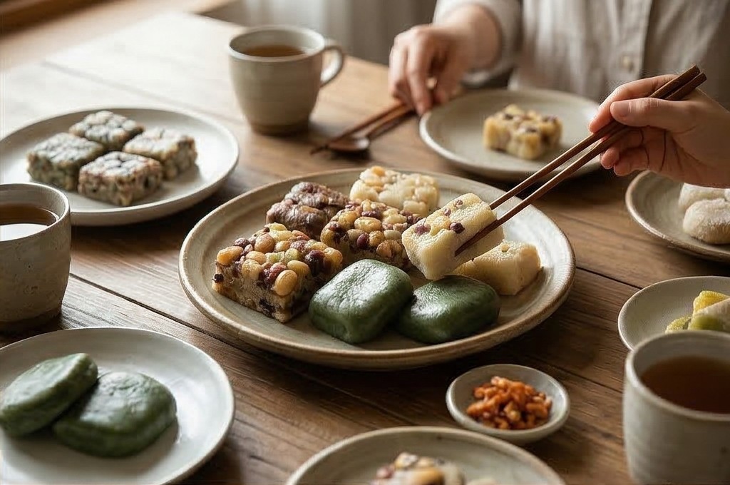 유기농 재료 가득한 영양떡