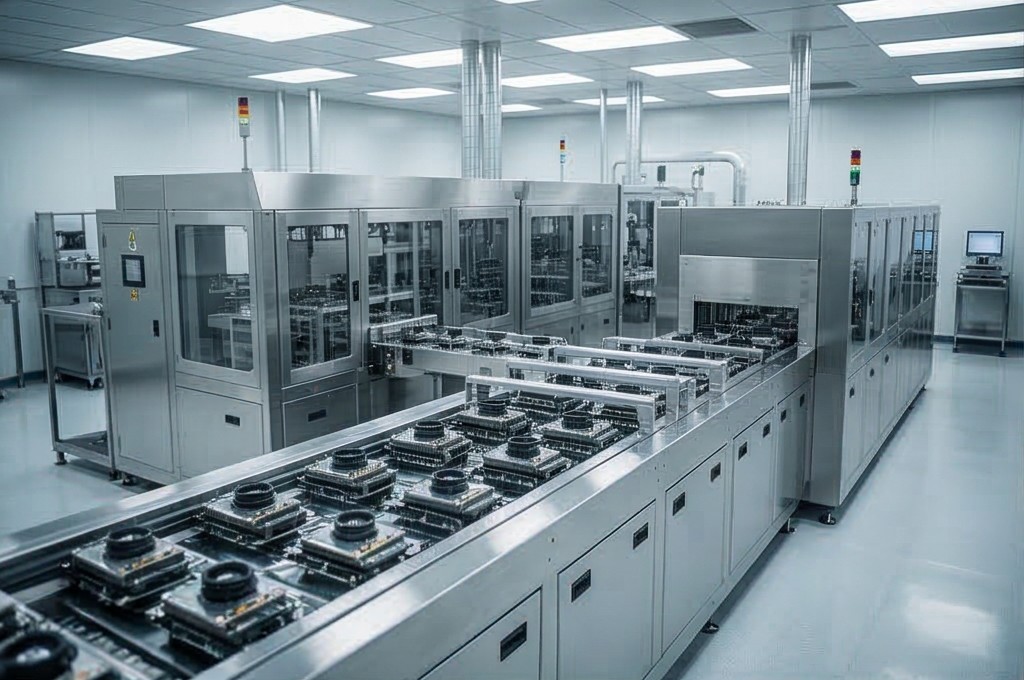 세정 완료 부품 이송